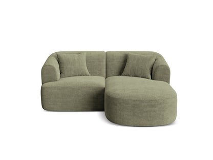 Campi Modular Corner Sofa — Moss Green / Right