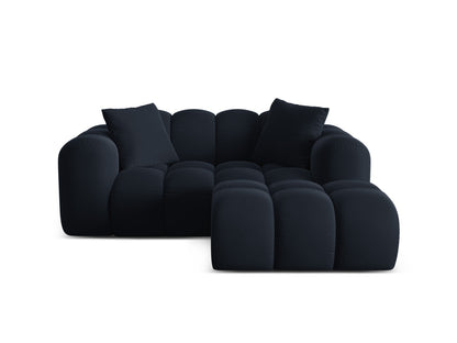 Treno Corner Sofa, 2 Seats, 180x164 cm — Dark Blue / Right
