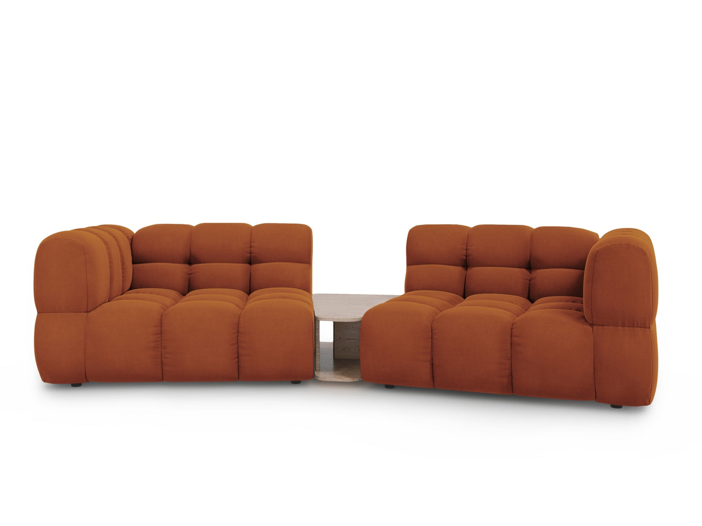 Sky Modular Sofa, 2 Seats, 280x148 cm — Terracotta