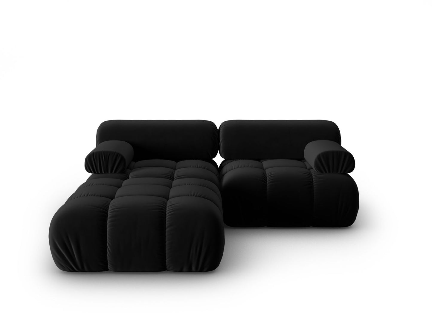 Cortina Modular Sofa, 3 Seats, 188x188 cm — Black