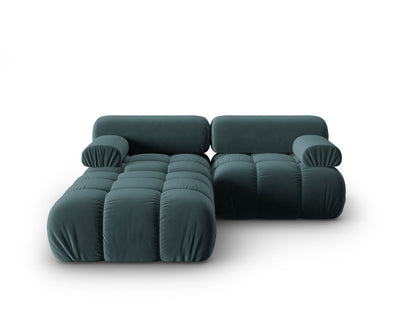 Cortina Modular Sofa, 3 Seats, 188x188 cm — Turquoise