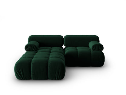 Cortina Modular Sofa, 3 Seats, 188x188 cm — Bottle Green