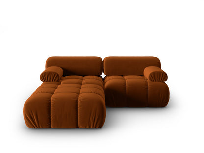 Cortina Modular Sofa, 3 Seats, 188x188 cm — Terracotta