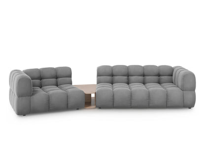 Sky Modular Sofa, 3 Seats, 353x148 cm — Light Grey / Left