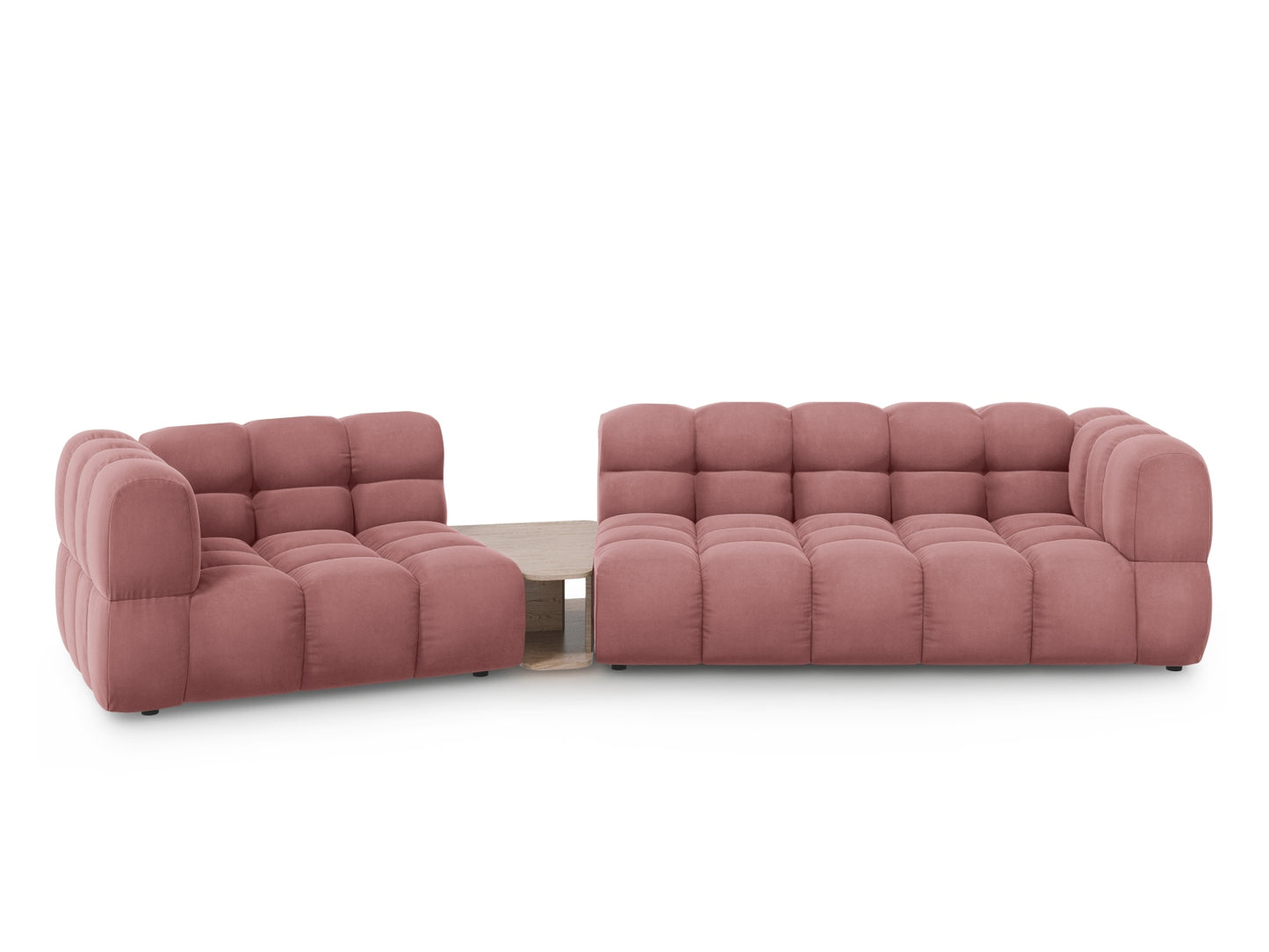 Sky Modular Sofa, 3 Seats, 353x148 cm — Flamingo / Left