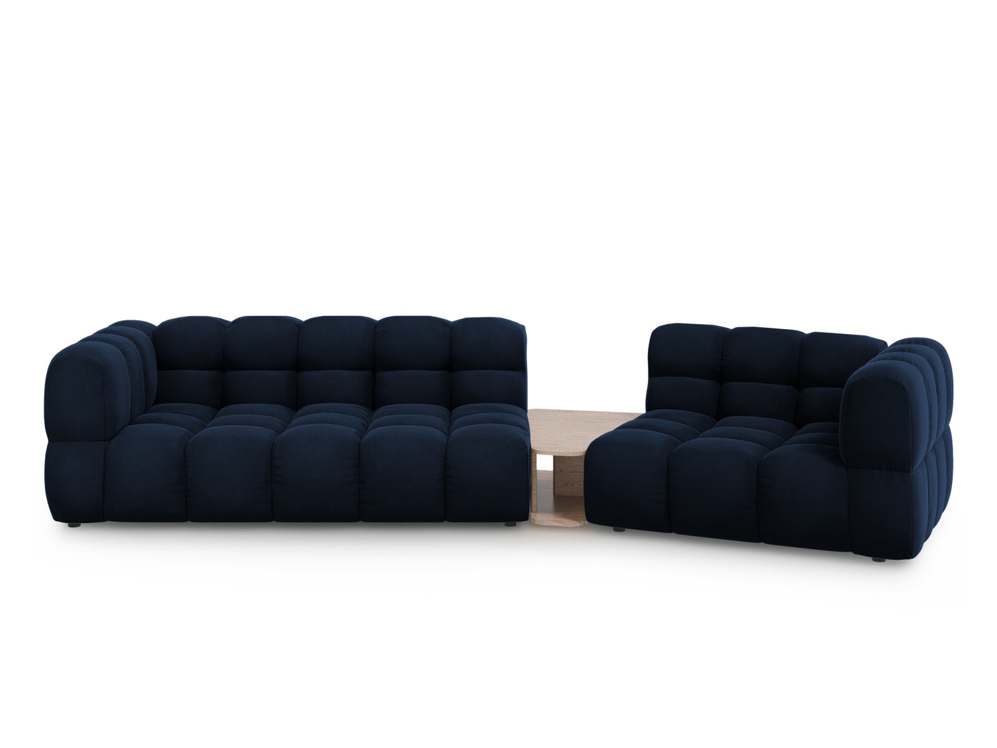 Sky Modular Sofa, 3 Seats, 353x148 cm — Royal Blue / Right