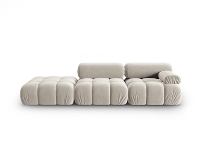 Cortina Modular Sofa, 4 Seats, 282x94 cm — Dark Beige / Left