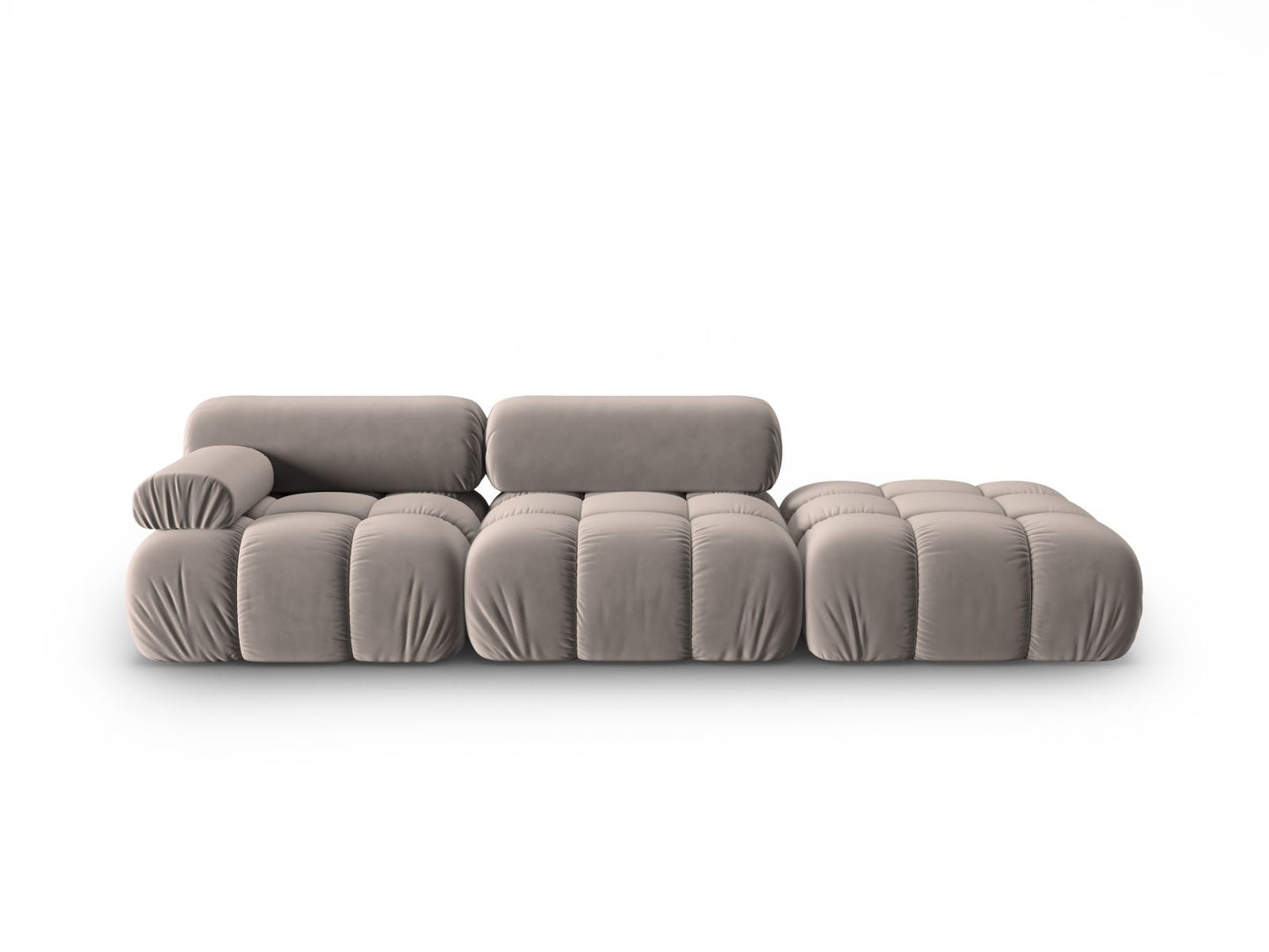 Cortina Modular Sofa, 4 Seats, 282x94 cm — Cappuccino / Right