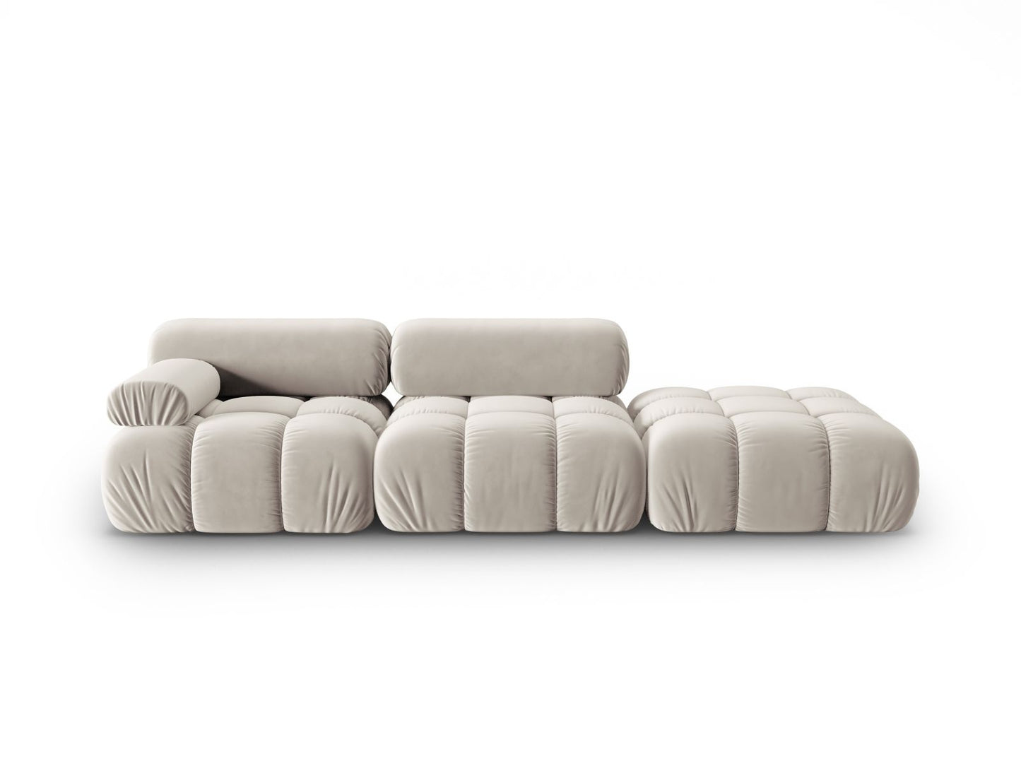 Cortina Modular Sofa, 4 Seats, 282x94 cm — Dark Beige / Right