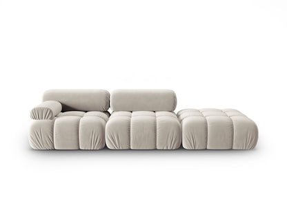 Cortina Modular Sofa, 4 Seats, 282x94 cm — Dark Beige / Right