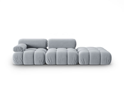 Cortina Modular Sofa, 4 Seats, 282x94 cm — Light Blue / Right