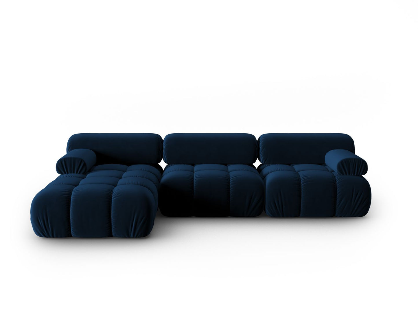 Cortina Modular Corner Sofa, 4 Seats, 282x155 cm — Royal Blue / Left