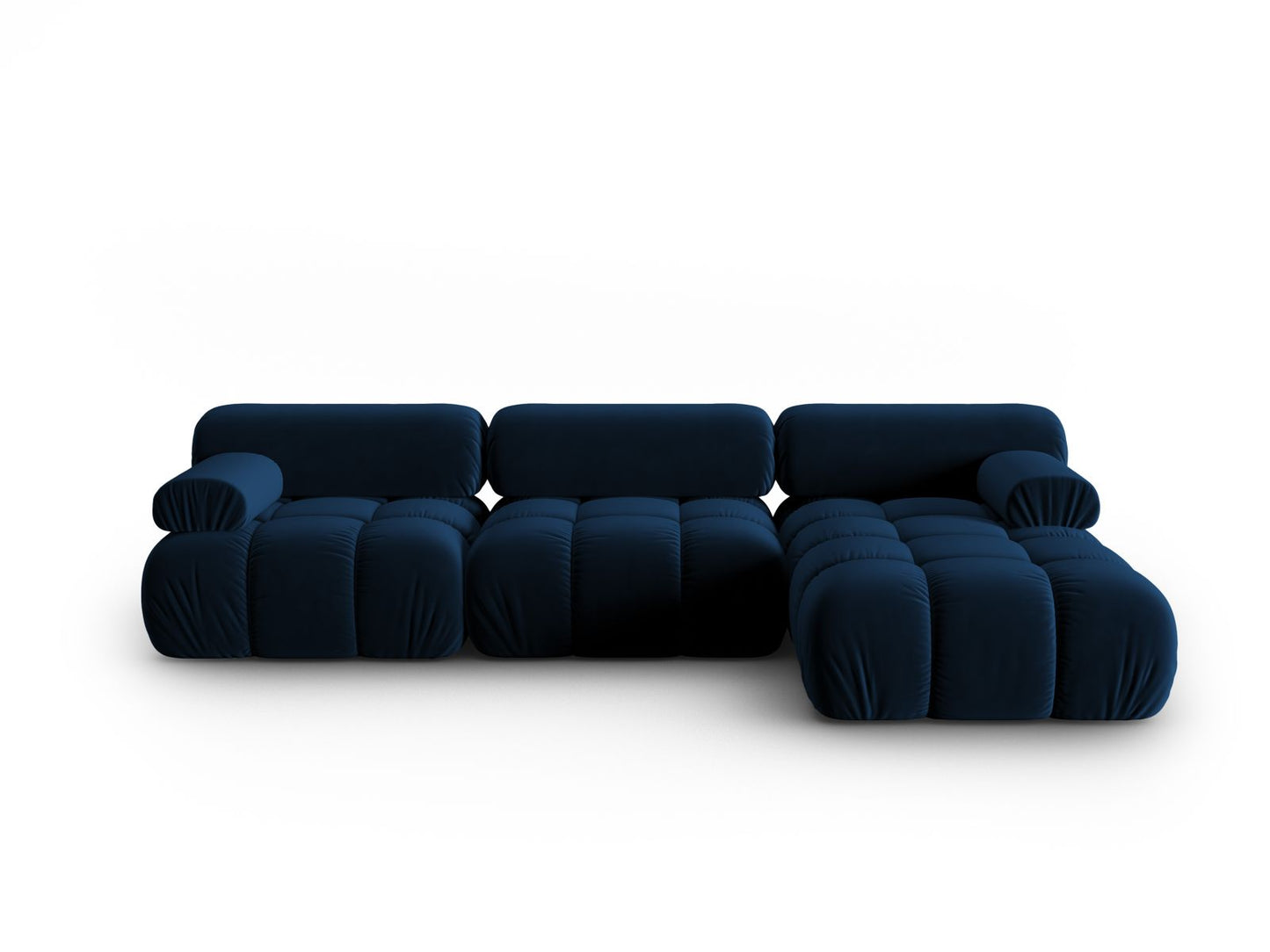Cortina Modular Corner Sofa, 4 Seats, 282x155 cm — Royal Blue / Right