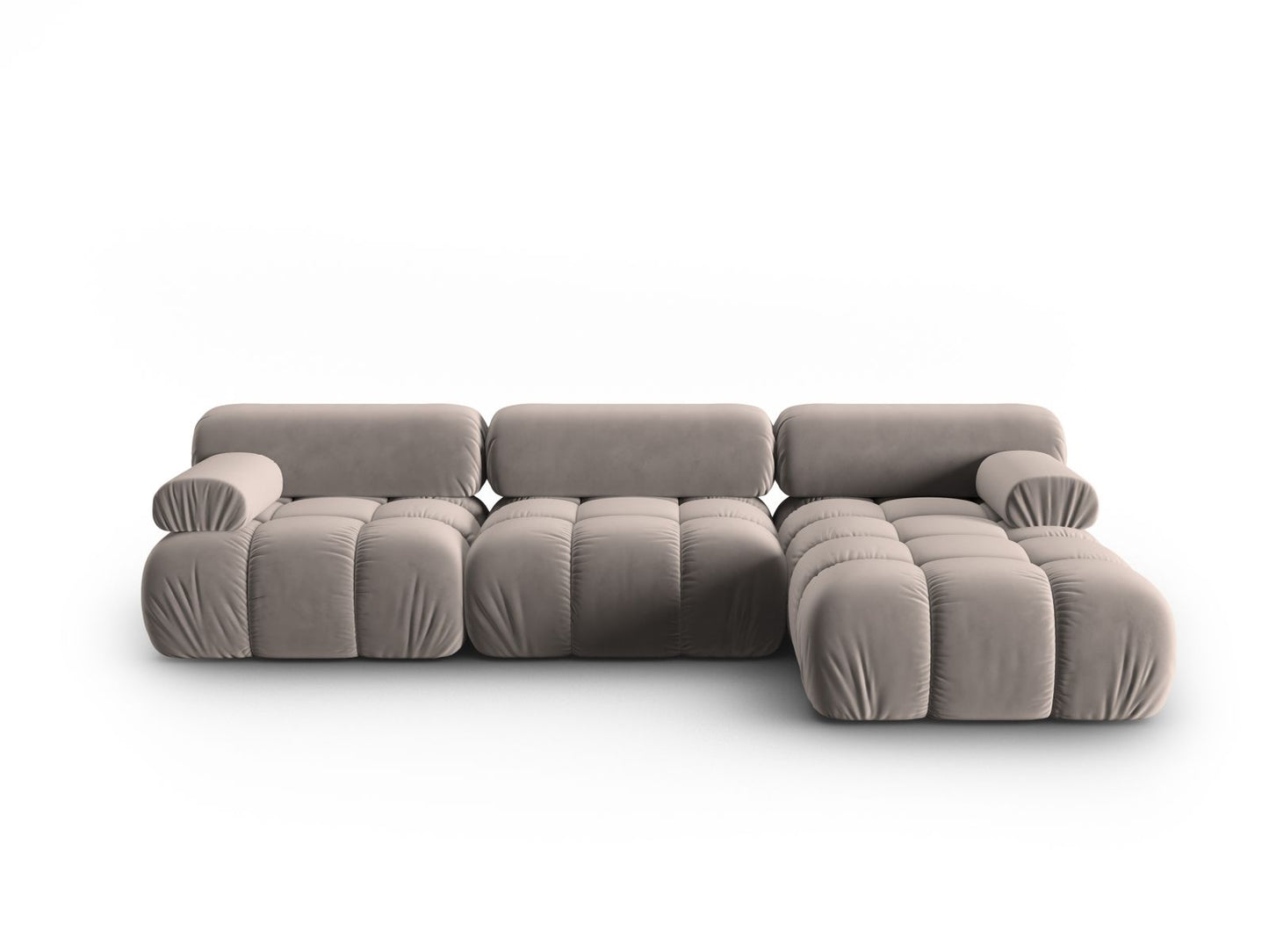 Cortina Modular Corner Sofa, 4 Seats, 282x155 cm — Cappuccino / Right