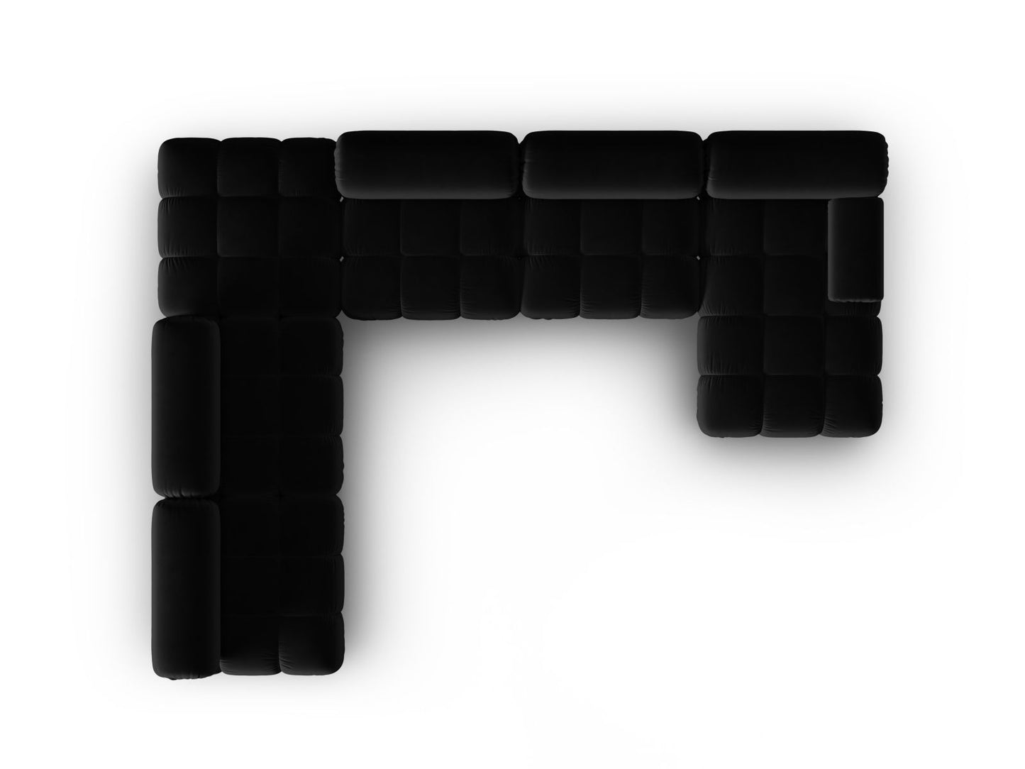 Cortina Modular Panoramic Corner Sofa, 7 Seats, 376x282 cm