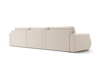 Belfast Panoramic Sofa with Box and Sleeping Function, 4 Seats, 340x149 cm