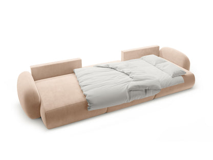 Tonale Panoramic Sofa with Box and Sleeping Function, 5 Seats, 362x149 cm