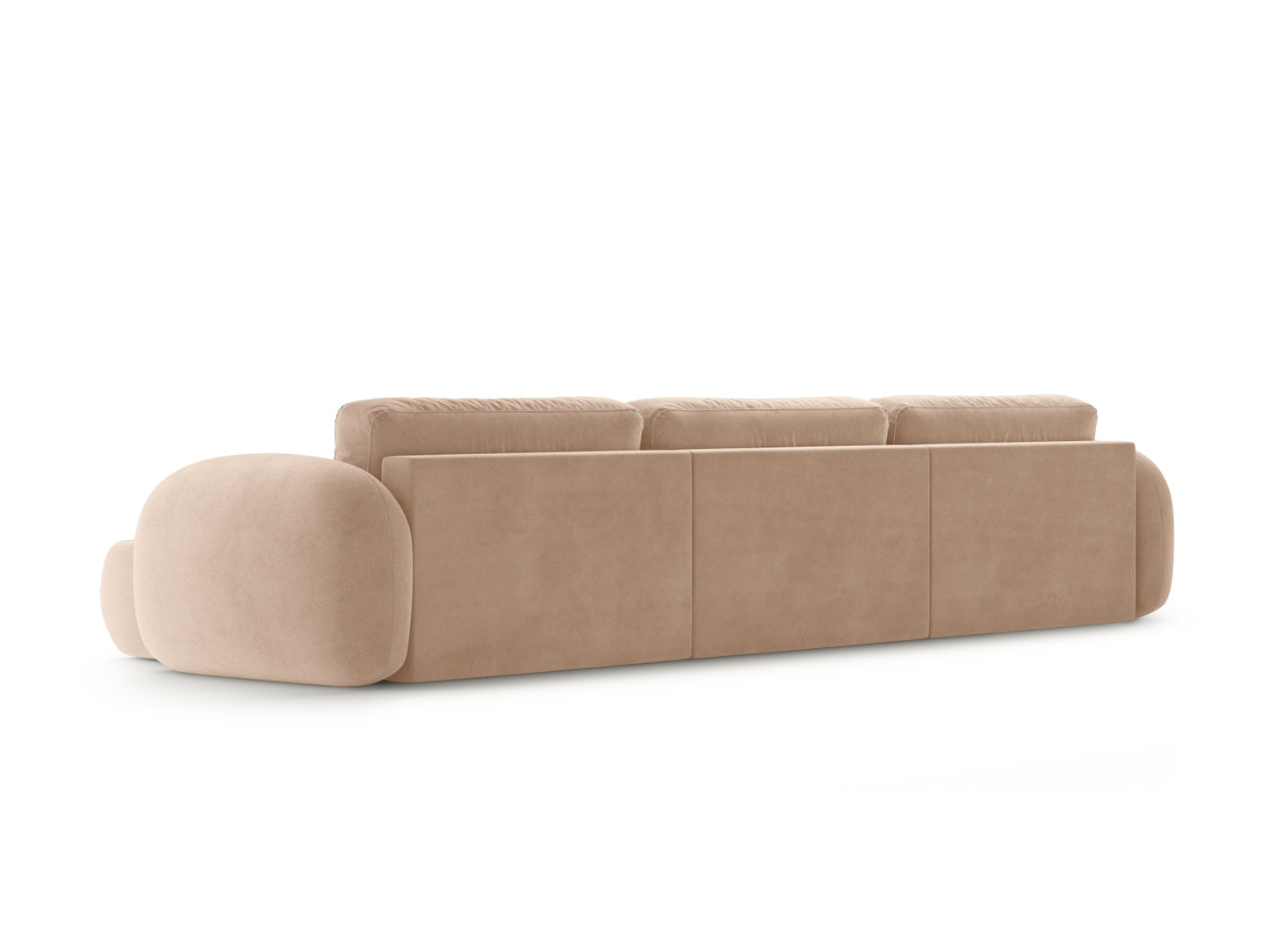 Tonale Panoramic Sofa with Box and Sleeping Function, 5 Seats, 362x149 cm