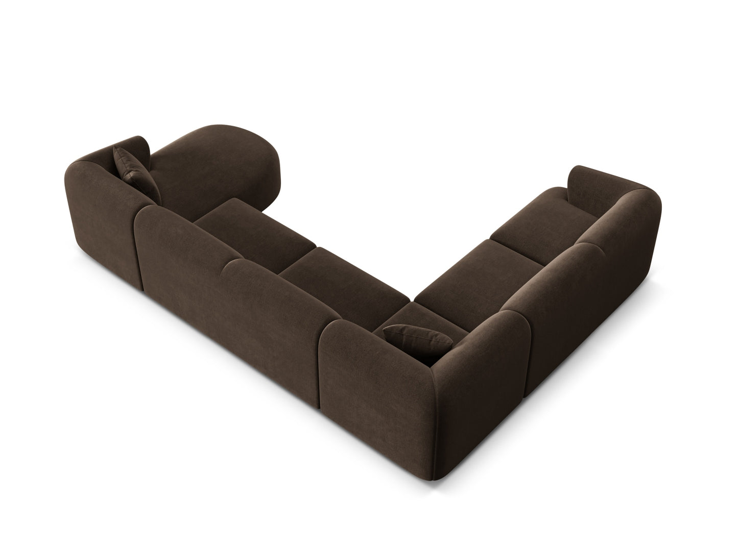Campi Modular Panoramic Corner Sofa, 7 Seats, 330x255 cm
