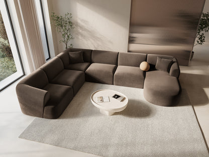 Campi Modular Panoramic Corner Sofa, 7 Seats, 330x255 cm