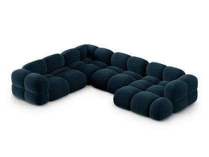 Loretto Panoramic Corner Sofa, 5 Seats, 345x250 cm — Deep Petrol / Left