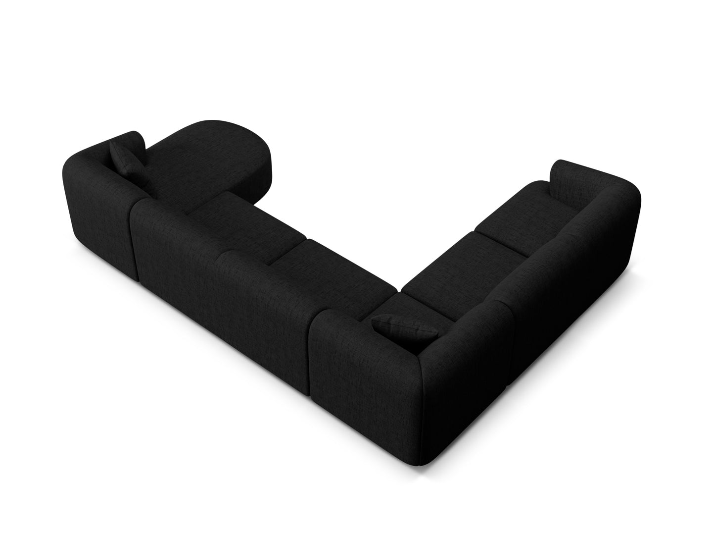 Campi Modular Panoramic Corner Sofa, 7 Seats, 330x255 cm