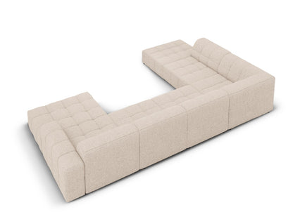 Chicago Panoramic Corner Sofa, 7 Seats, 375x263 cm