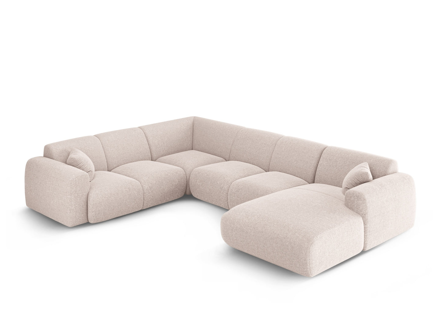 Nolio Panoramic Corner Sofa, 6 Seats, 342x252 cm