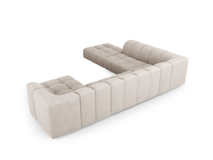 Moritz Modular Panoramic Corner Sofa, 7 Seats, 329x276 cm