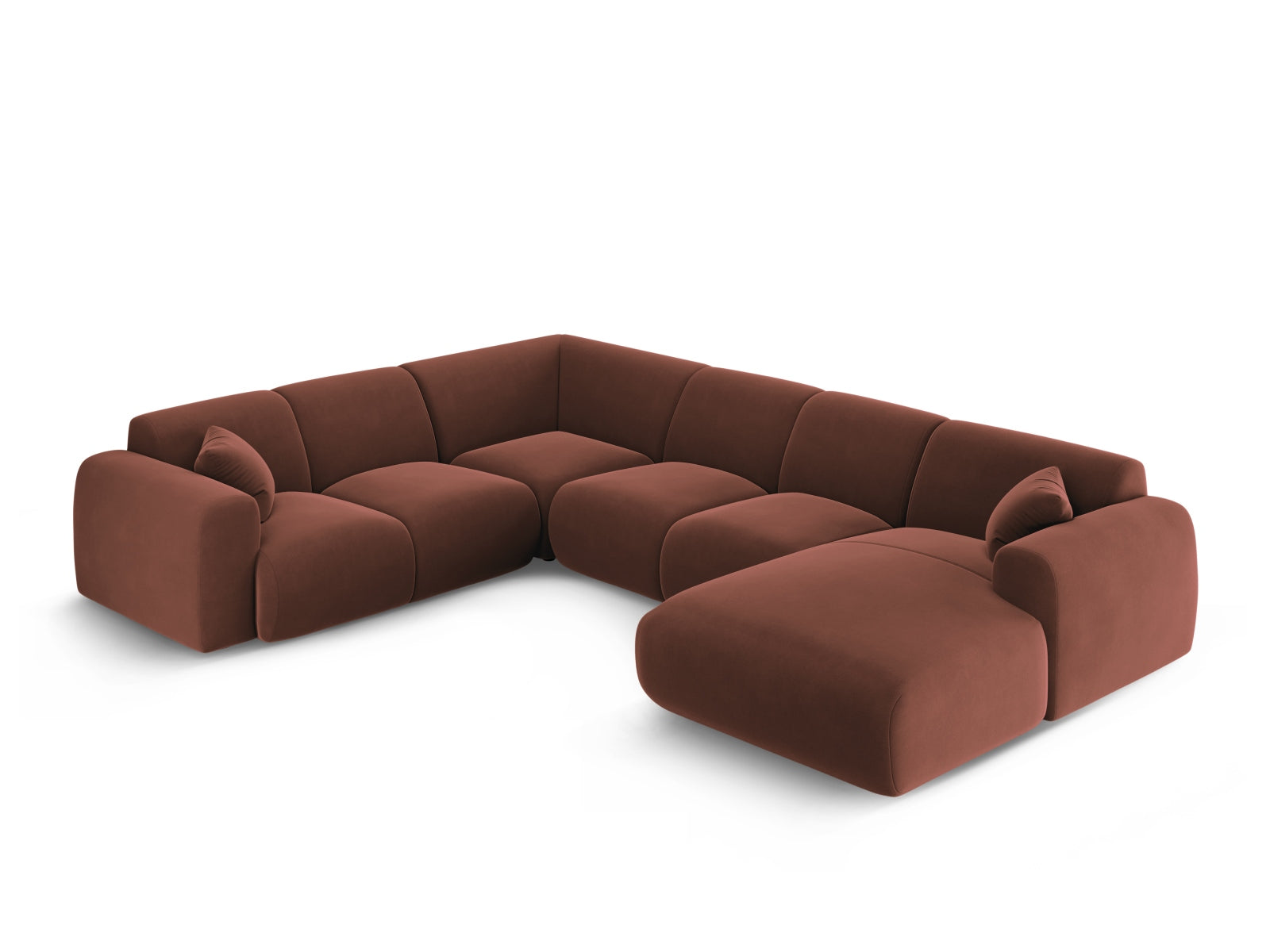 Nolio Panoramic Corner Sofa, 6 Seats, 342x252 cm