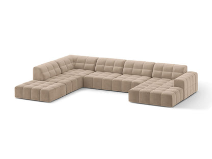 Chicago Panoramic Corner Sofa, 7 Seats, 375x263 cm