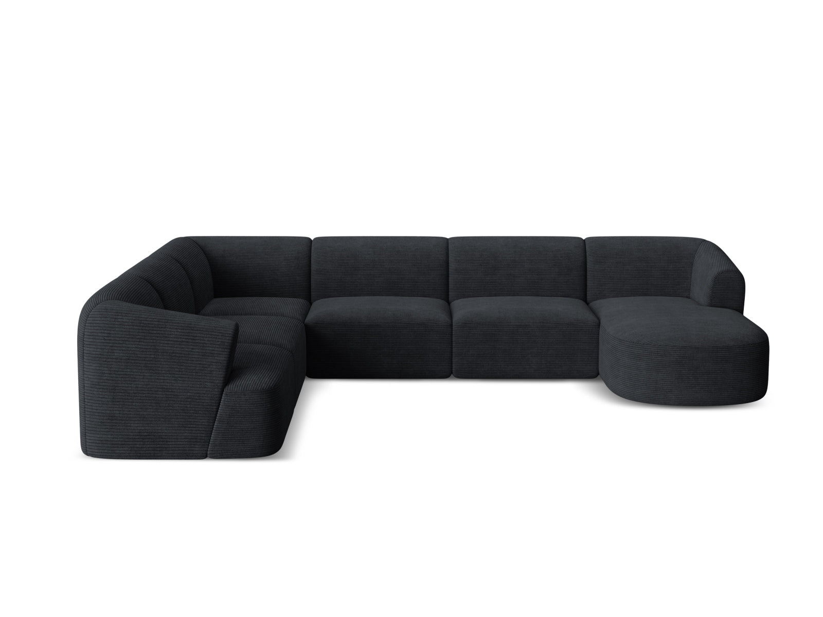 Campi Modular Panoramic Corner Sofa, 7 Seats, 330x255 cm