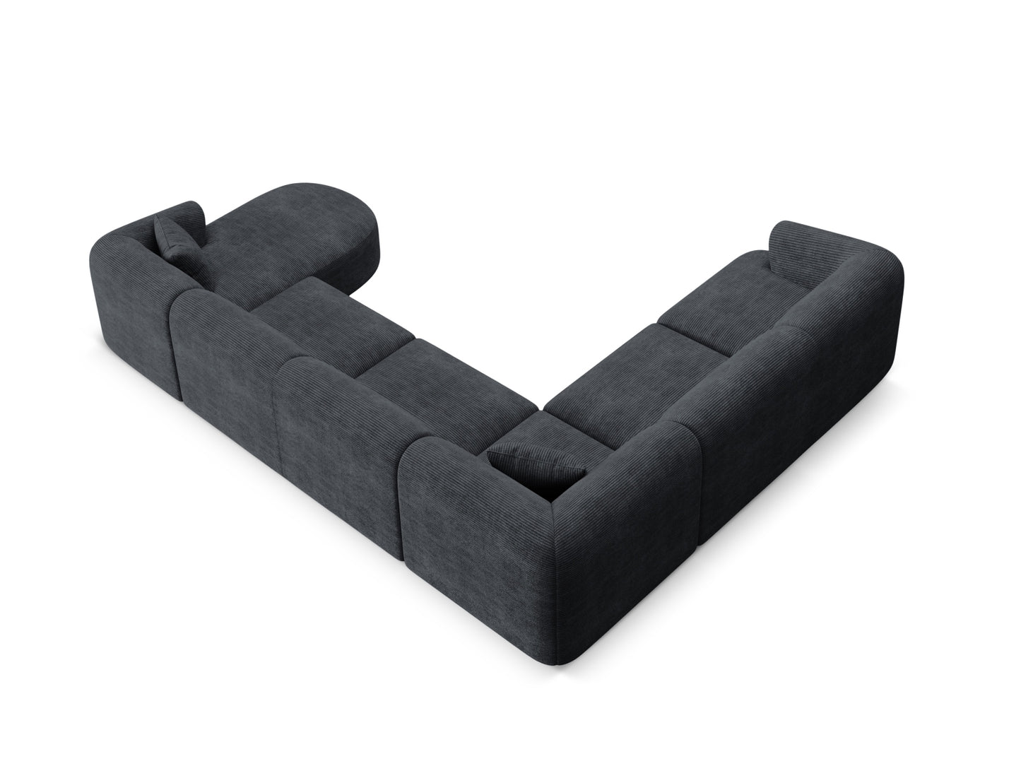 Campi Modular Panoramic Corner Sofa, 7 Seats, 330x255 cm