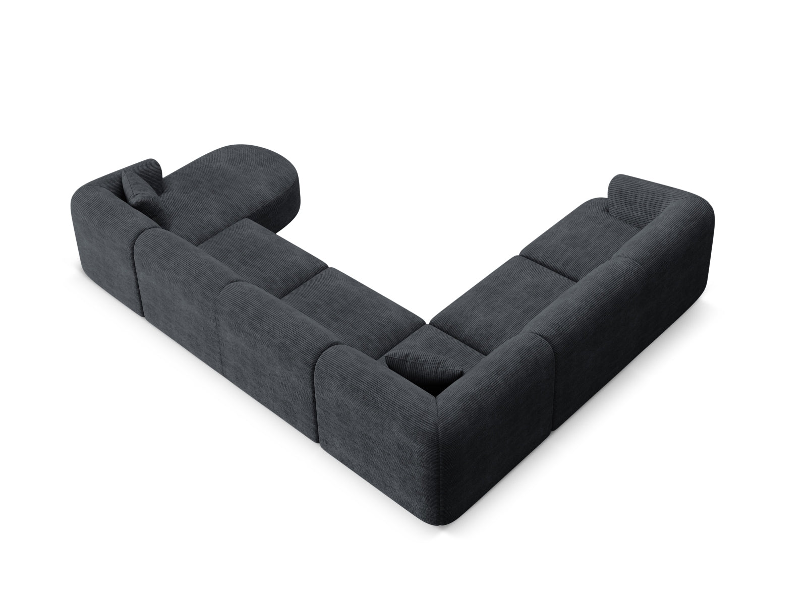 Campi Modular Panoramic Corner Sofa, 7 Seats, 330x255 cm