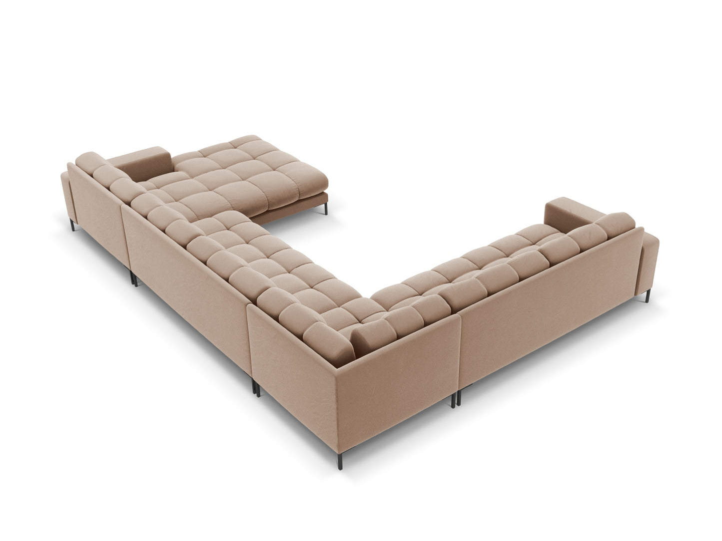 Bali Panoramic Corner Sofa, 7 Seats, 327x256 cm