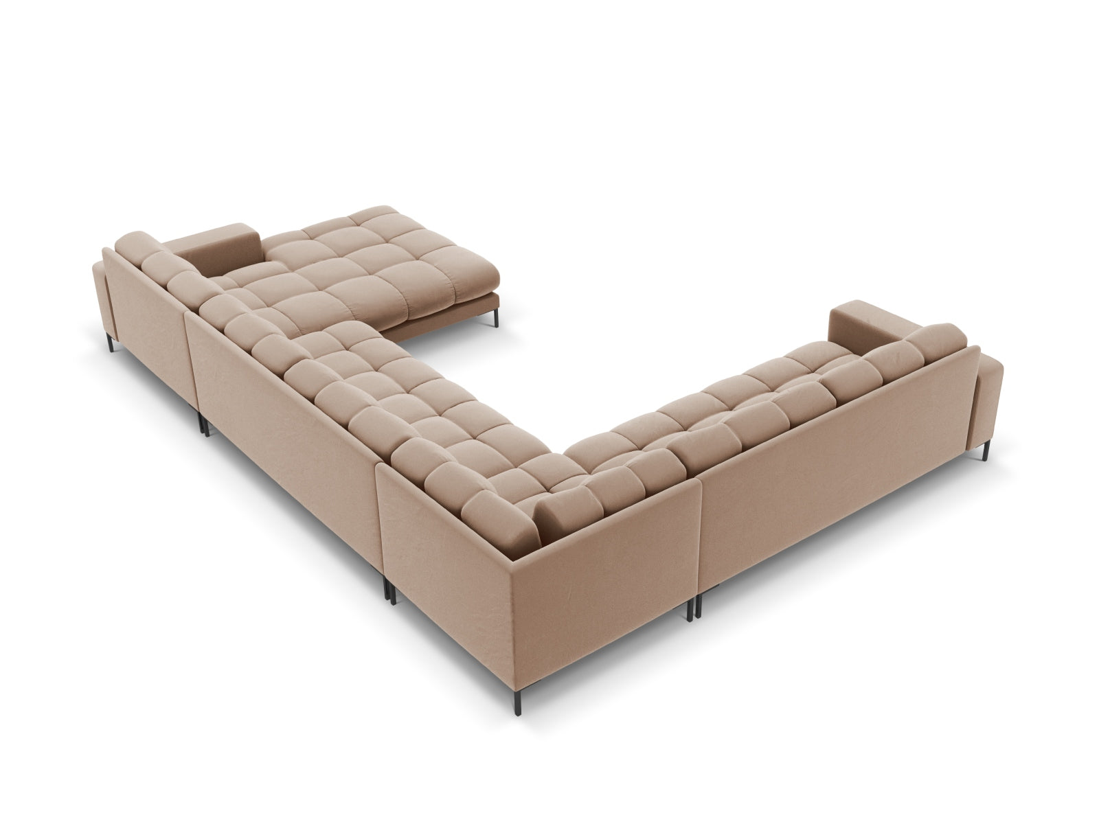Bali Panoramic Corner Sofa, 7 Seats, 327x256 cm