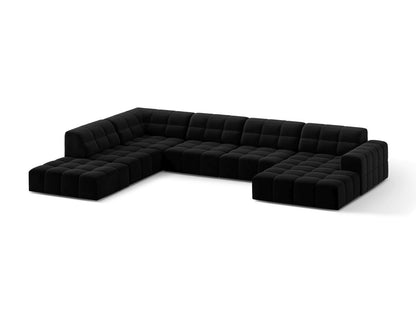 Chicago Panoramic Corner Sofa, 7 Seats, 375x263 cm