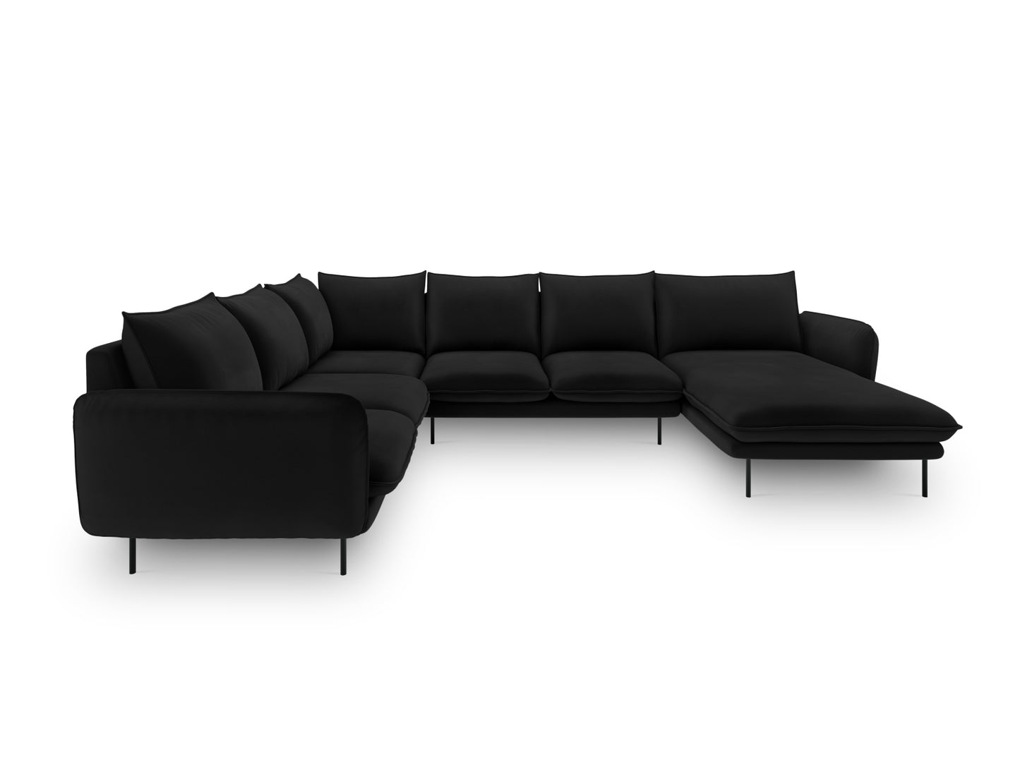 Vienna Panoramic Corner Sofa, 7 Seats, 330x235 cm