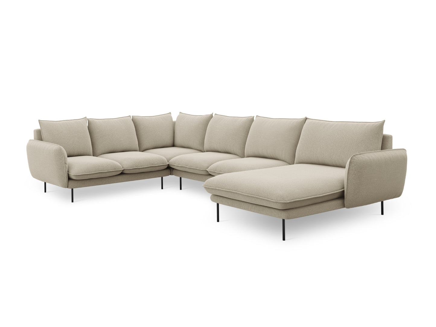 Vienna Panoramic Corner Sofa, 7 Seats, 330x235 cm