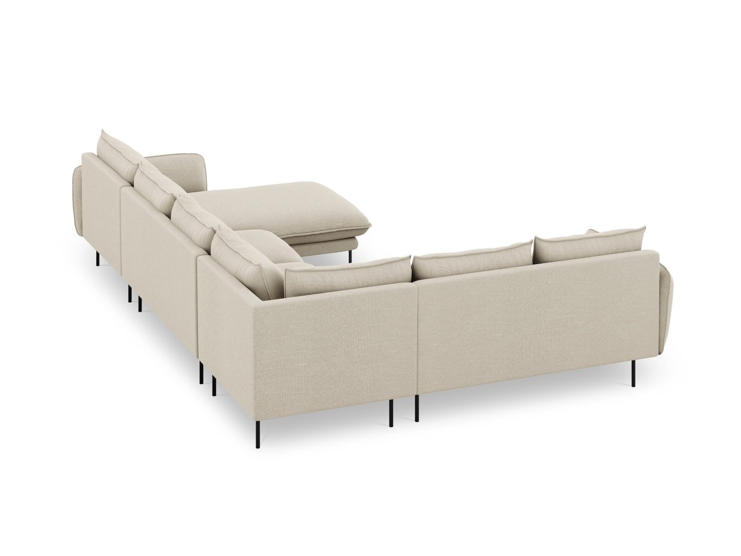 Vienna Panoramic Corner Sofa, 7 Seats, 330x235 cm