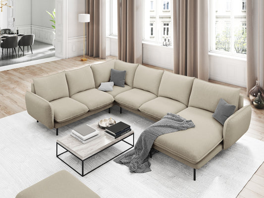 Vienna Panoramic Corner Sofa, 7 Seats, 330x235 cm