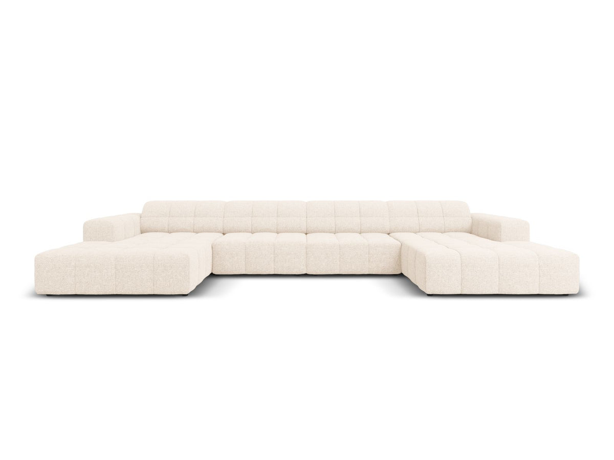 Chicago Panoramic Sofa, 6 Seats, 375x167 cm — Light Beige