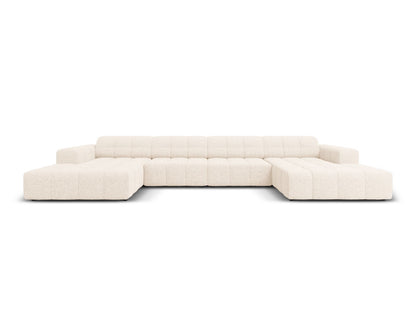 Chicago Panoramic Sofa, 6 Seats, 375x167 cm — Light Beige