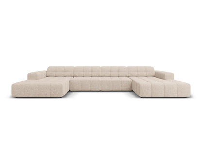 Chicago Panoramic Sofa, 6 Seats, 375x167 cm — Beige