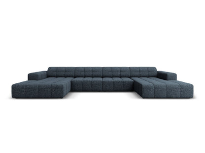Chicago Panoramic Sofa, 6 Seats, 375x167 cm — Royal Blue