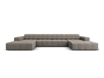 Chicago Panoramic Sofa, 6 Seats, 375x167 cm — Grey