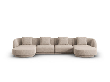 Tulum Panoramic Sofa, 5 Seats, 330x156 cm — Beige