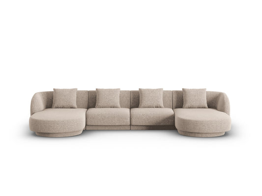 Tulum Panoramic Sofa, 5 Seats, 330x156 cm — Beige