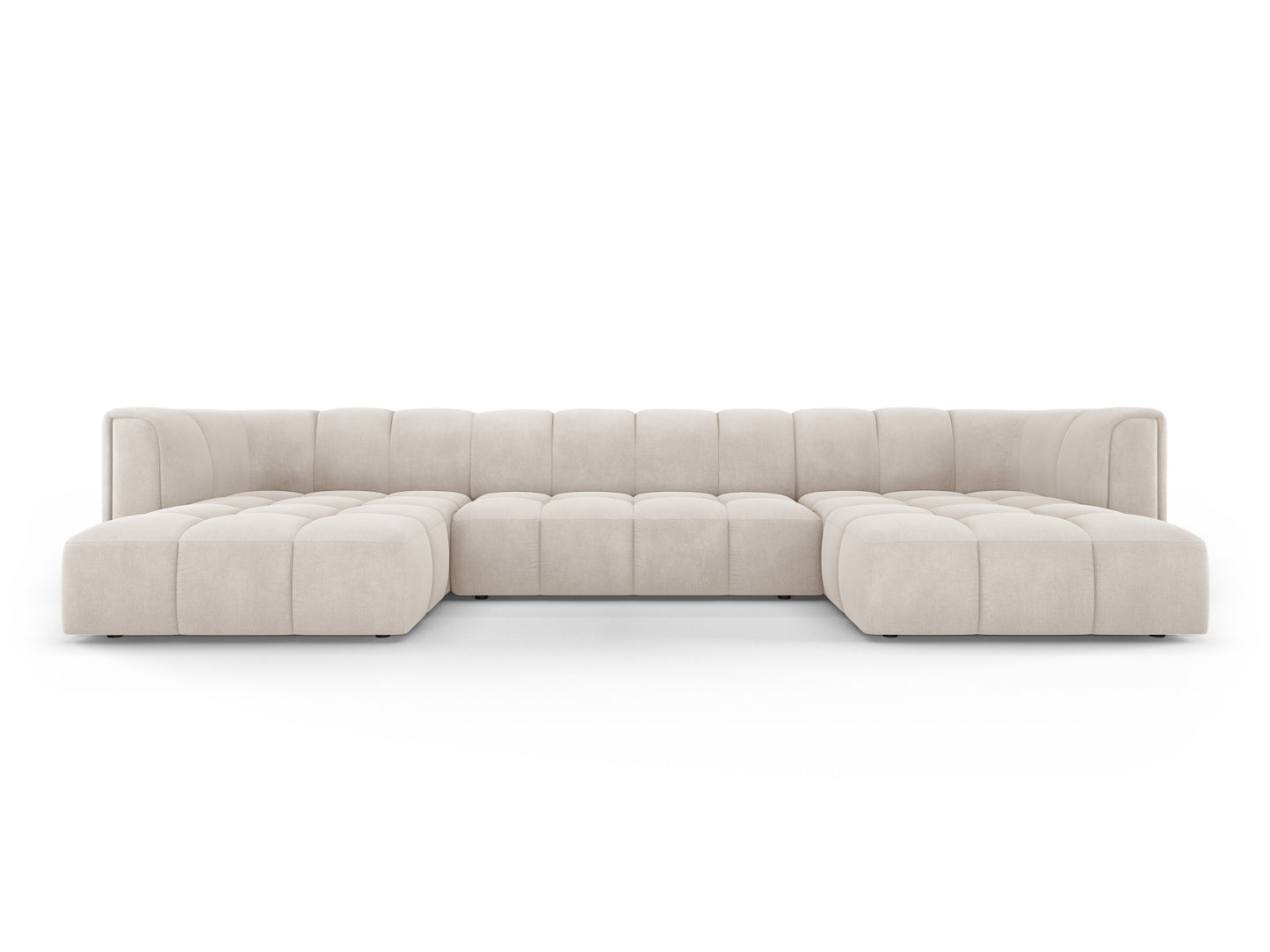 Moritz Panoramic Sofa, 5 Seats, 346x160 cm — Beige