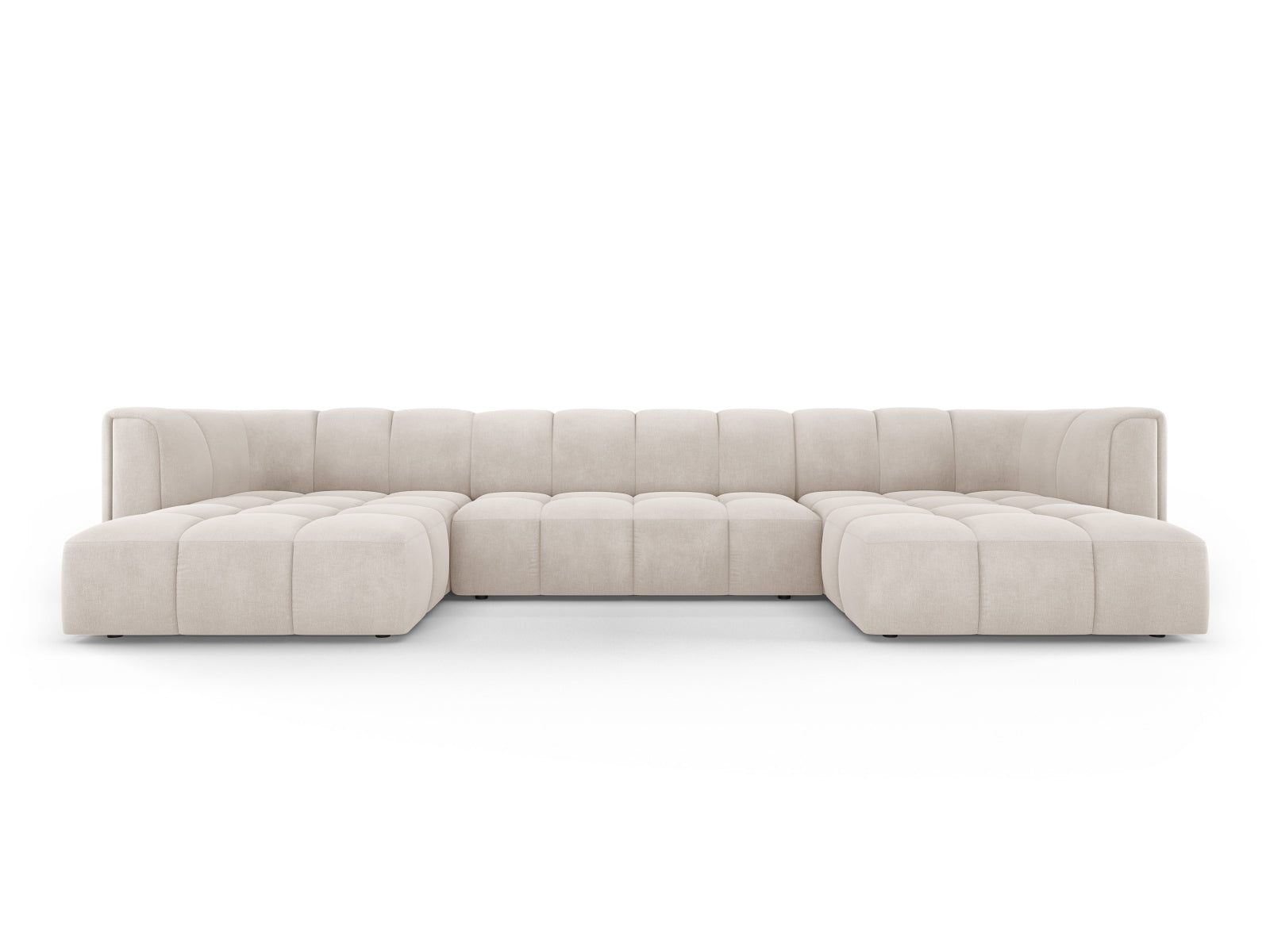 Moritz Panoramic Sofa, 5 Seats, 346x160 cm — Beige